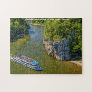 River Danube  Germany. Jigsaw Puzzle