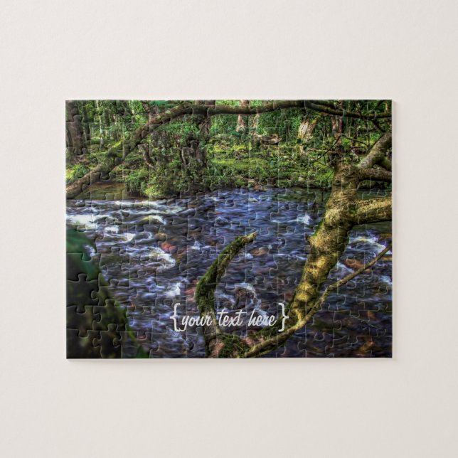 River Dart at Spitchwick Jigsaw Puzzle (Horizontal)