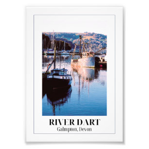 River Dart, Galmpton, Devon Photo Print