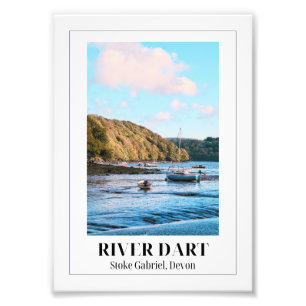 River Dart, Stoke Gabriel, Devon Photo Print