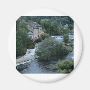 River Dee at Llangollen, Wales Magnet