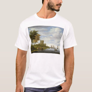 River Estuary with a castle T-Shirt