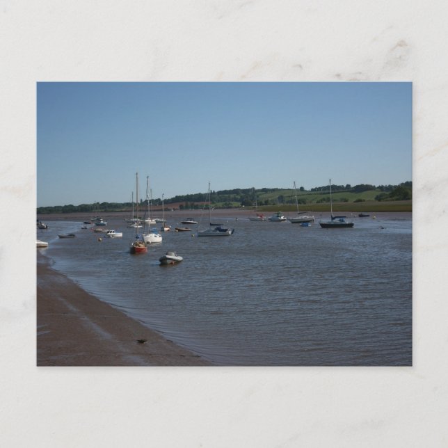 River Exe, Topsham, Devon, UK Postcard (Front)