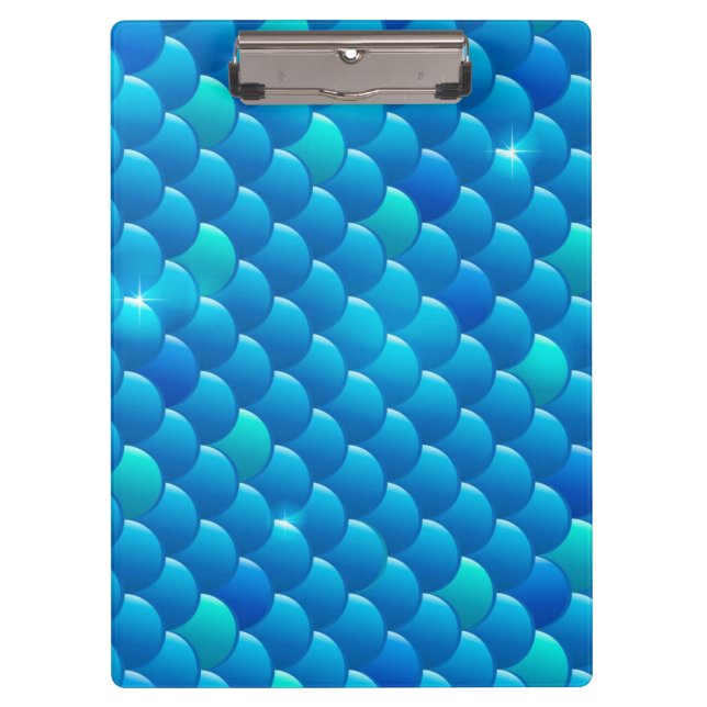 river fish scales clipboard (Front)
