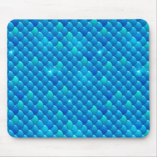river fish scales mouse mat