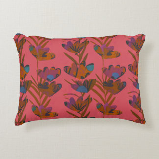 River Flowers Decorative Cushion