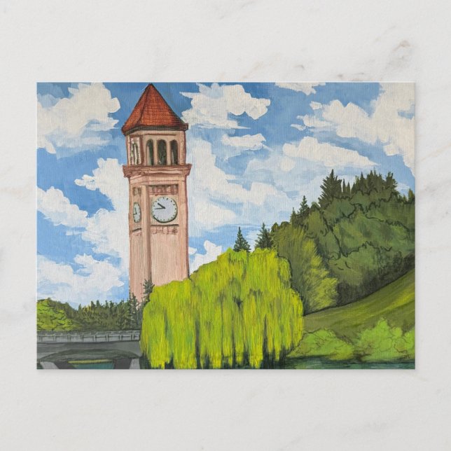 River Front Park View  Postcard (Front)