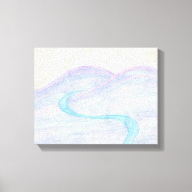 River Ghost Canvas Print (Front)