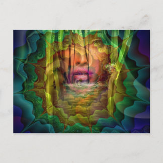 River Goddess Postcard