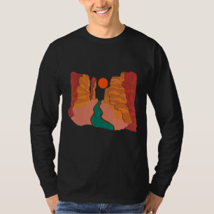 River Guardians Desert Sunset Rafting Kayaking Gra T-Shirt