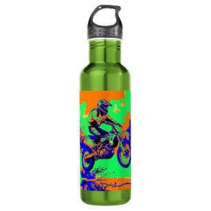 River Hopping - Motocross Rider 710 Ml Water Bottle