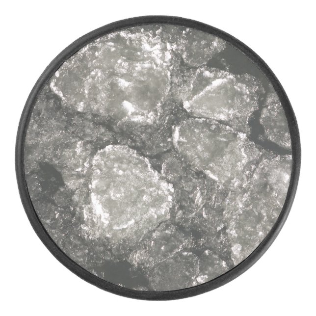 River Ice Hockey Puck  (Front)