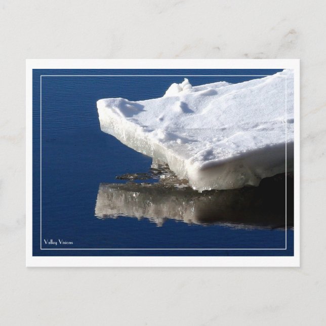 River Ice Postcard (Front)