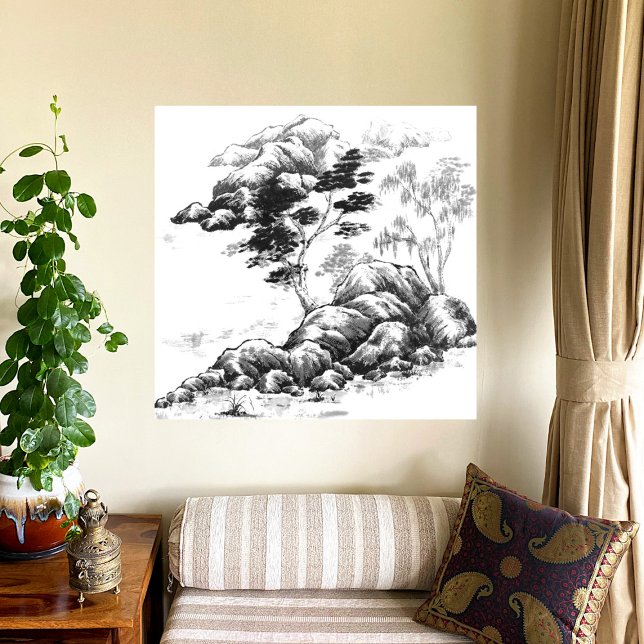 River Impression  Canvas Print (Creator Uploaded)