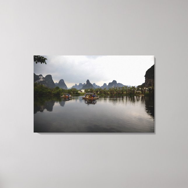 River in heaven canvas print (Front)