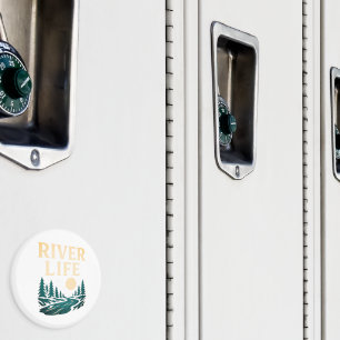 River Is Life Magnet – Nature Inspired Décor