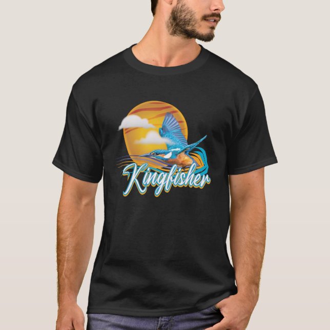 River Kingfisher T-Shirt (Front)