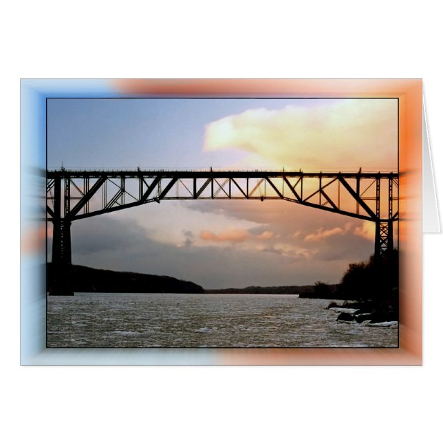 River Landmark In Winter (Front Horizontal)