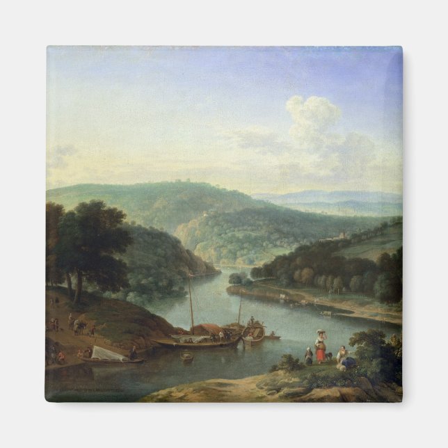 River Landscape, 1697 Magnet (Front)