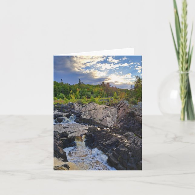 River landscape blank notecard (Front)