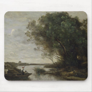 River Landscape Mouse Mat