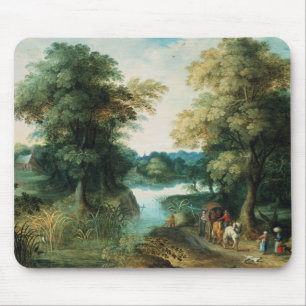 River Landscape Mouse Mat