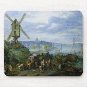 River Landscape Mouse Mat
