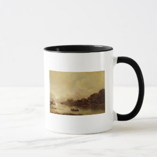 River landscape mug