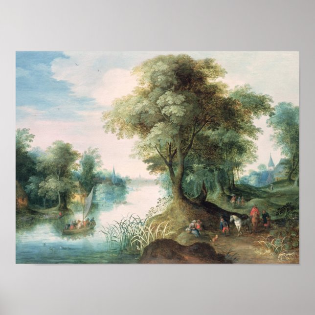 River Landscape Poster (Front)