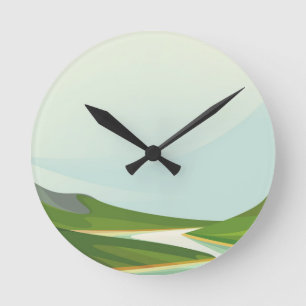 River landscapes round clock