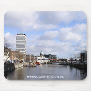 River Liffey, Liberty Hall & Customs House Mouse Mat