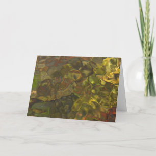 River Light Patterns - Thank You Card