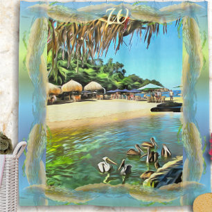 River Meets Ocean 0330 Shower Curtain