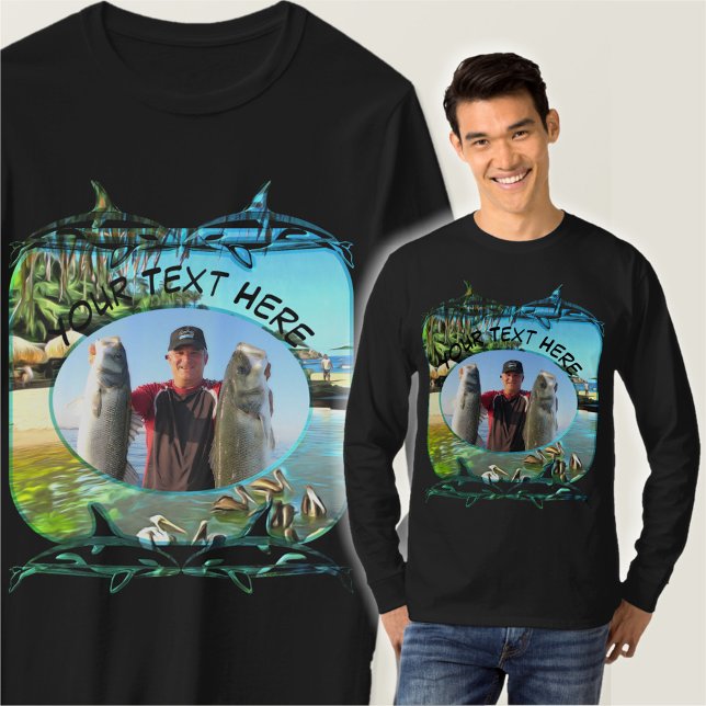 River Meets Ocean Fishing 0330 T-Shirt (Creator Uploaded)