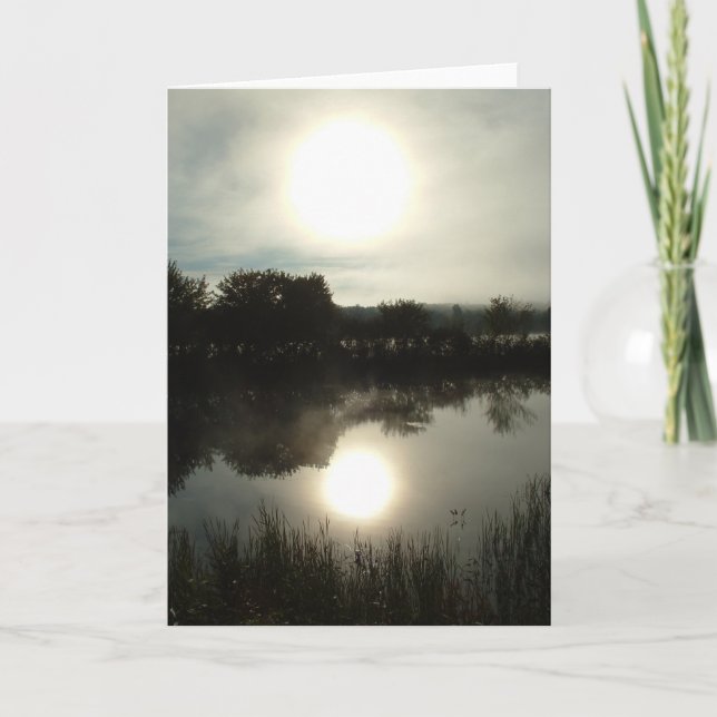 River Mist (Morning) Card (Front)