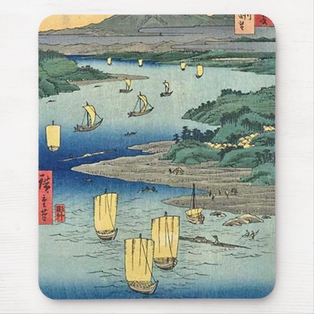 River Mogami Dewa Mousepad (Front)