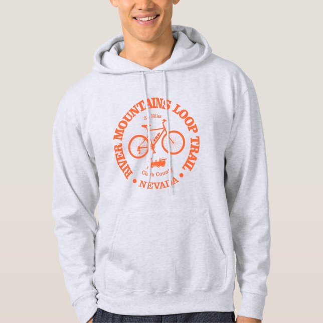 River Mountains Loop Trail (cycling) Hoodie (Front)