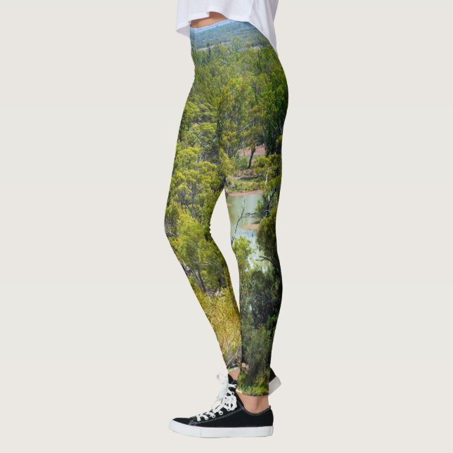 River Murray Australia High Views, Leggings (Left)