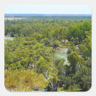 River Murray Australia High Views, Stickers