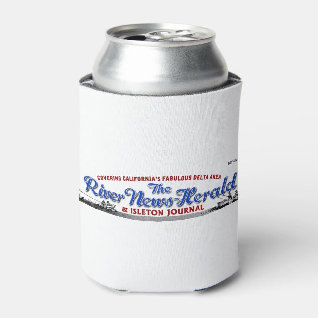 River News Herald Can Cooler (Can Front)