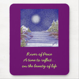 River of Peace Mouse Mat