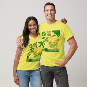 River of Rising Dragons yellow T-Shirt