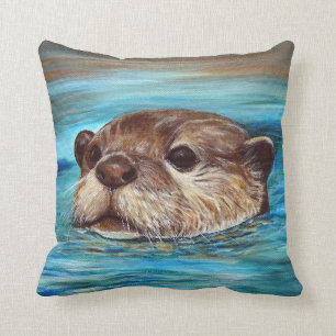 River Otter Cushion
