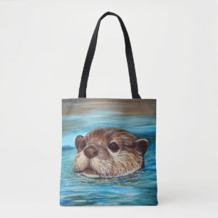 River Otter Tote Bag