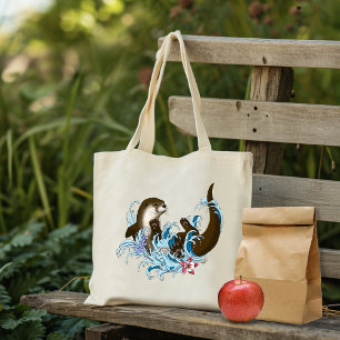 River Otter Tote Bag