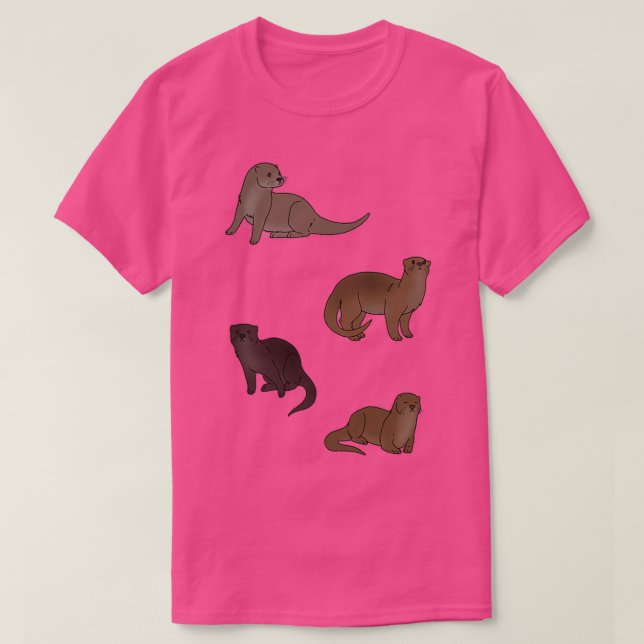 River Otters  T-Shirt (Design Front)