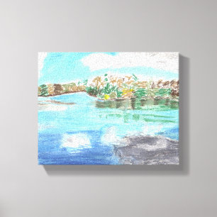 River Park, Port St. Lucie FL. Canvas Print