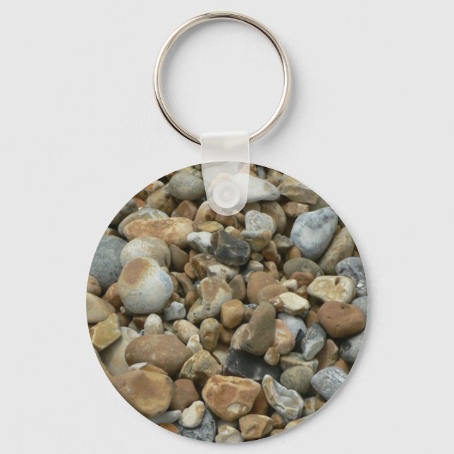 River Pebbles Key Ring (Front)