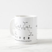 River peptide name mug (Front Left)
