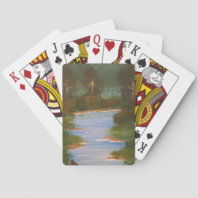 River Playing Cards (Back)